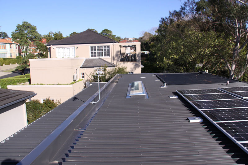 Colourbond Roof Replacement with Skylight