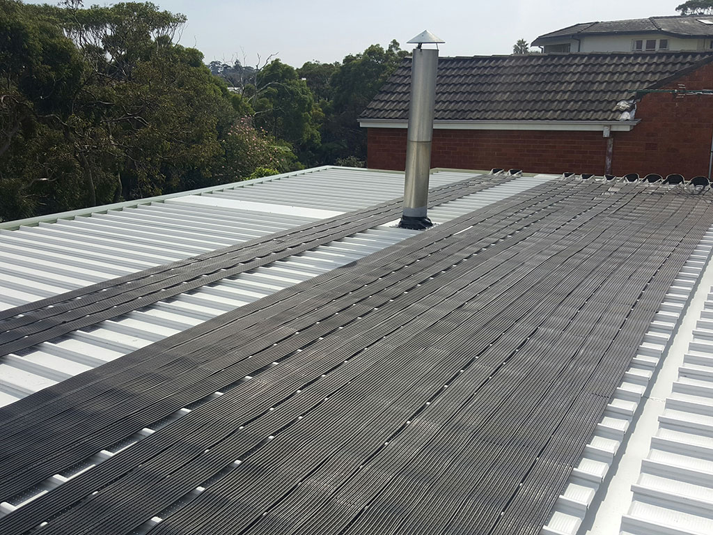 Three Storey Metal Roof Replacement